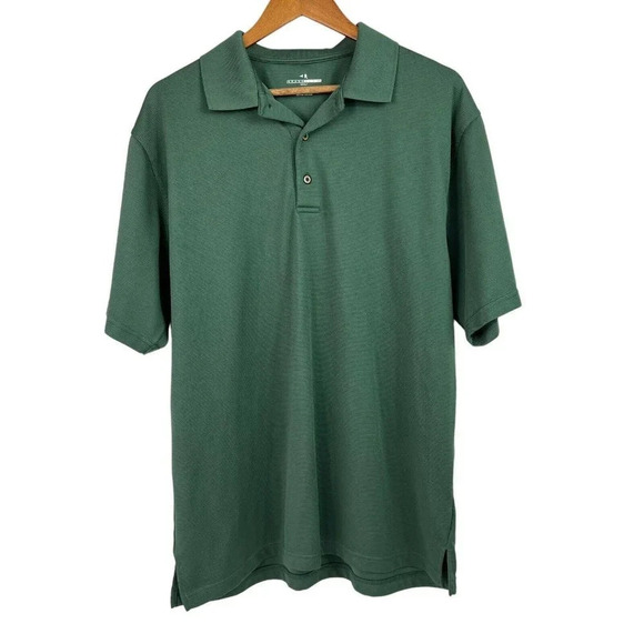 Grand Slam Other - Grand Slam Polo Shirt Mens XL Dark Green Performance Golf Casual Athletic